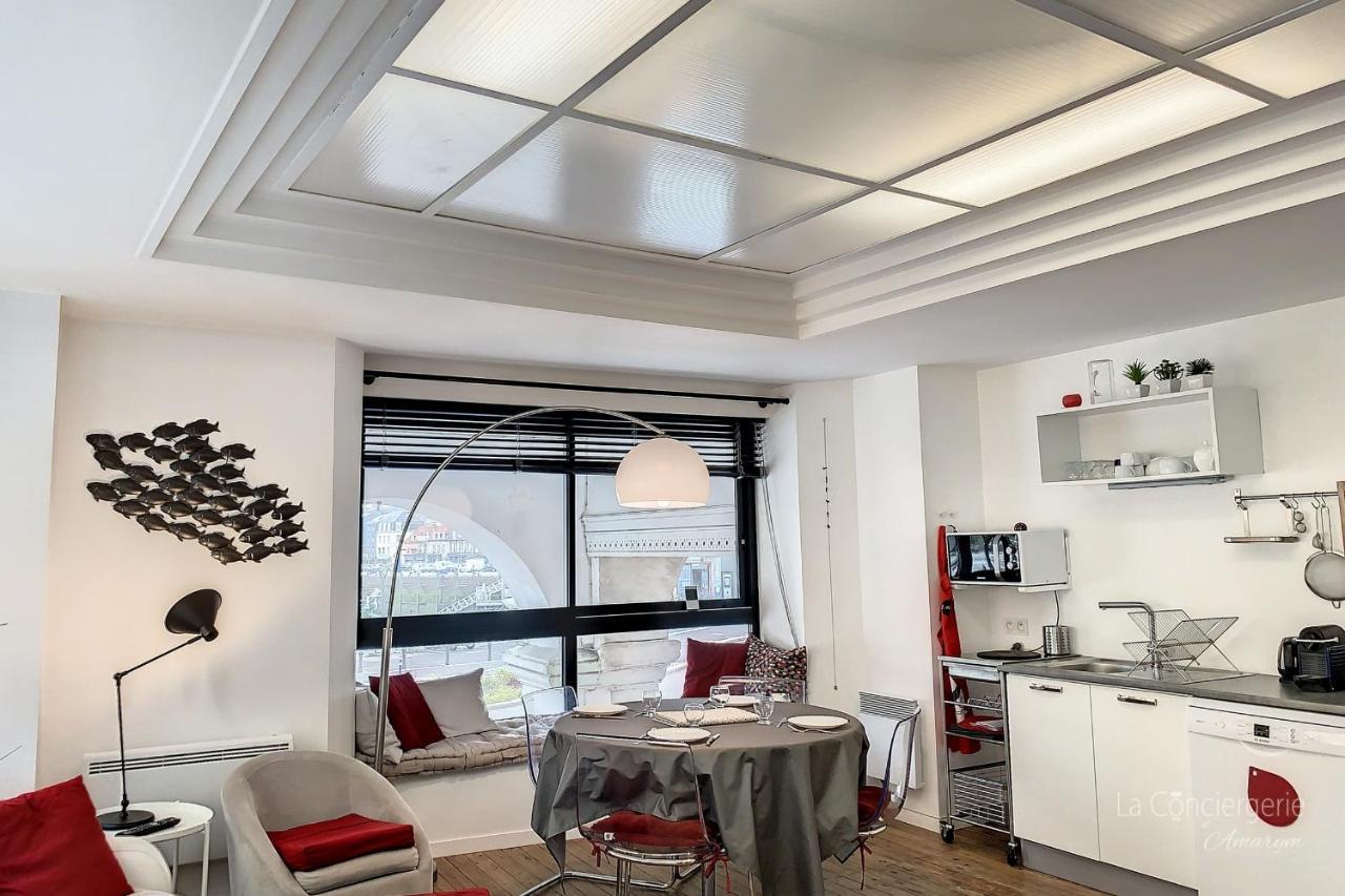 Appartement Les Arcades Vue Port 1er étage à Dieppe Extérieur photo